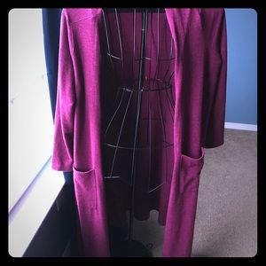 Maroon red women exlarge lularoe Sarah